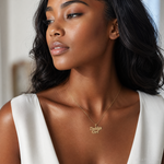 14K DADDY'S GIRL Charm - Model Shot