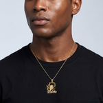 14K SCORPIO Zodiac Charm - Model Shot