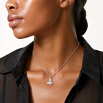 Sterling Silver Praying Hands Charm - Model Shot