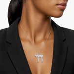 Sterling Silver Chai Pendant - Model Shot