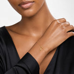 14k Polished Italian Horn Dangles w/.75in Ext Bracelet - Model Shot