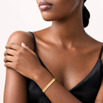 14k 5mm Silky Herringbone Chain - Model Shot
