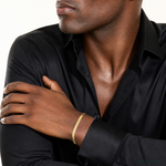 14k 5.5mm Silky Herringbone Chain - Model Shot