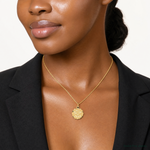 14K SPECIAL AUNT Charm - Model Shot