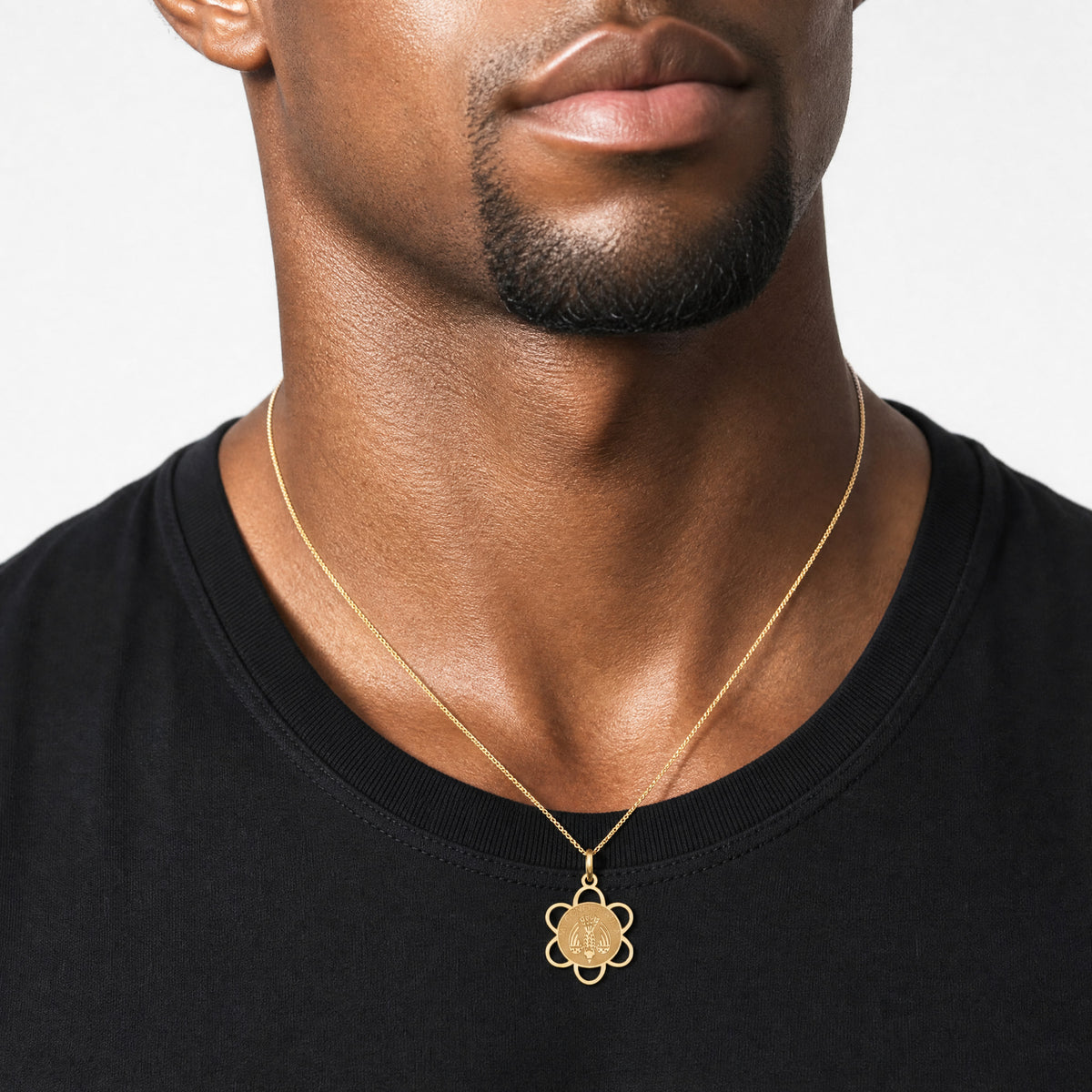 14k My Confirmation Charm - Model Shot