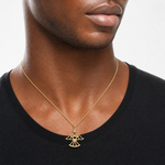14k Angel Charm - Model Shot