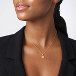 14k Star of David Pendant - Model Shot