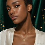 14K Basketball and Hoop Pendant - Model Shot