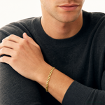 10k 7.3mm Semi-Solid Miami Cuban Chain - Model Shot