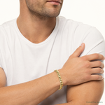 10k 11mm Semi-Solid Miami Cuban Chain - Model Shot