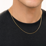 10k 1.05mm Box Chain - Model Shot