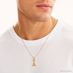 10k Baseball w/Bats Charm - Model Shot