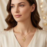 10k DADDYS LITTLE GIRL Charm - Model Shot