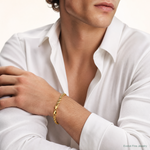 10k 4.9mm Semi-solid D/C Rope Chain - Model Shot