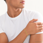 10k 5.5mm Semi-solid D/C Rope Chain - Model Shot