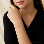 10k 1.5mm Extra-Light D/C Rope Chain - Model Shot