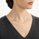 10k .5mm Box Chain - Model Shot