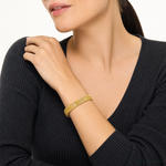 Leslie's 10K Polished Stretch Bangle - Model Shot