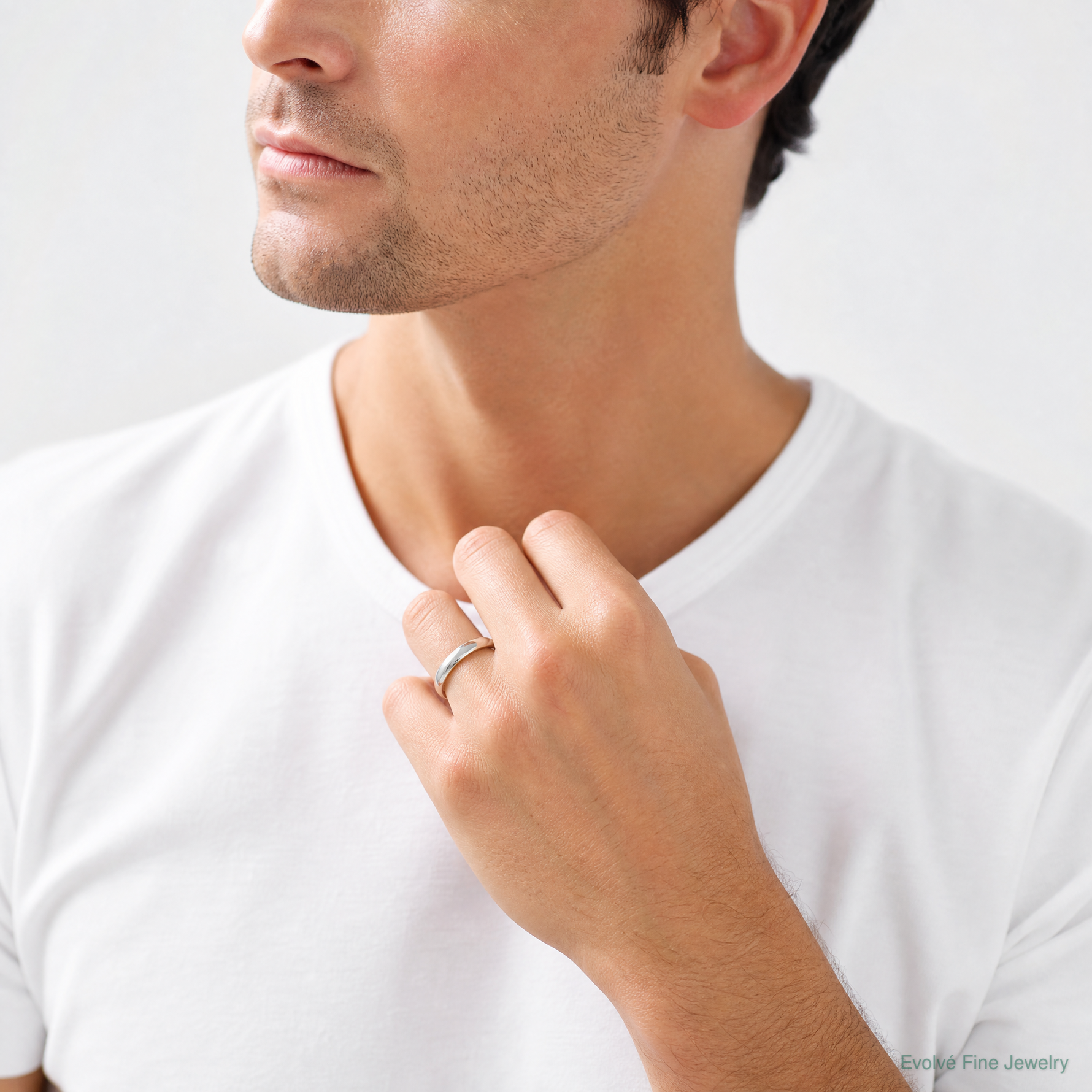 10KW 3mm LTW Half Round Band Size 4 - Model Shot
