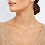 Leslie's 10k 1.5mm Ultra D/C Lightweight Rope Chain - Model Shot