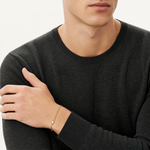 14k 1.3mm Box Chain - Model Shot