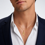 14k 50th ANNIVERSARY Charm - Model Shot