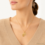 14k Basketball Pendant - Model Shot