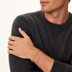 14k 8mm Concave Anchor Chain - Model Shot