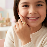 14k Signet Ring - Model Shot