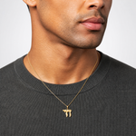 14k Chai Pendant - Model Shot