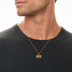 14k HAWAII NO KA OI Charm - Model Shot