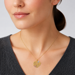 14k Two-tone w/White Rhodium 
