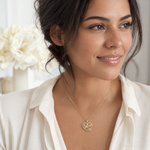 14k Two-tone w/White Rhodium 