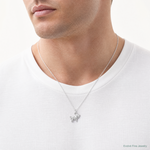 Sterling Silver Horse Charm - Model Shot