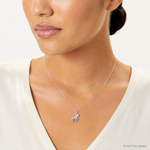 Sterling Silver Horse Charm - Model Shot