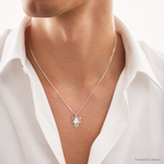 Sterling Silver Scorpion Charm - Model Shot