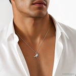 Sterling Silver Kangaroo Charm - Model Shot
