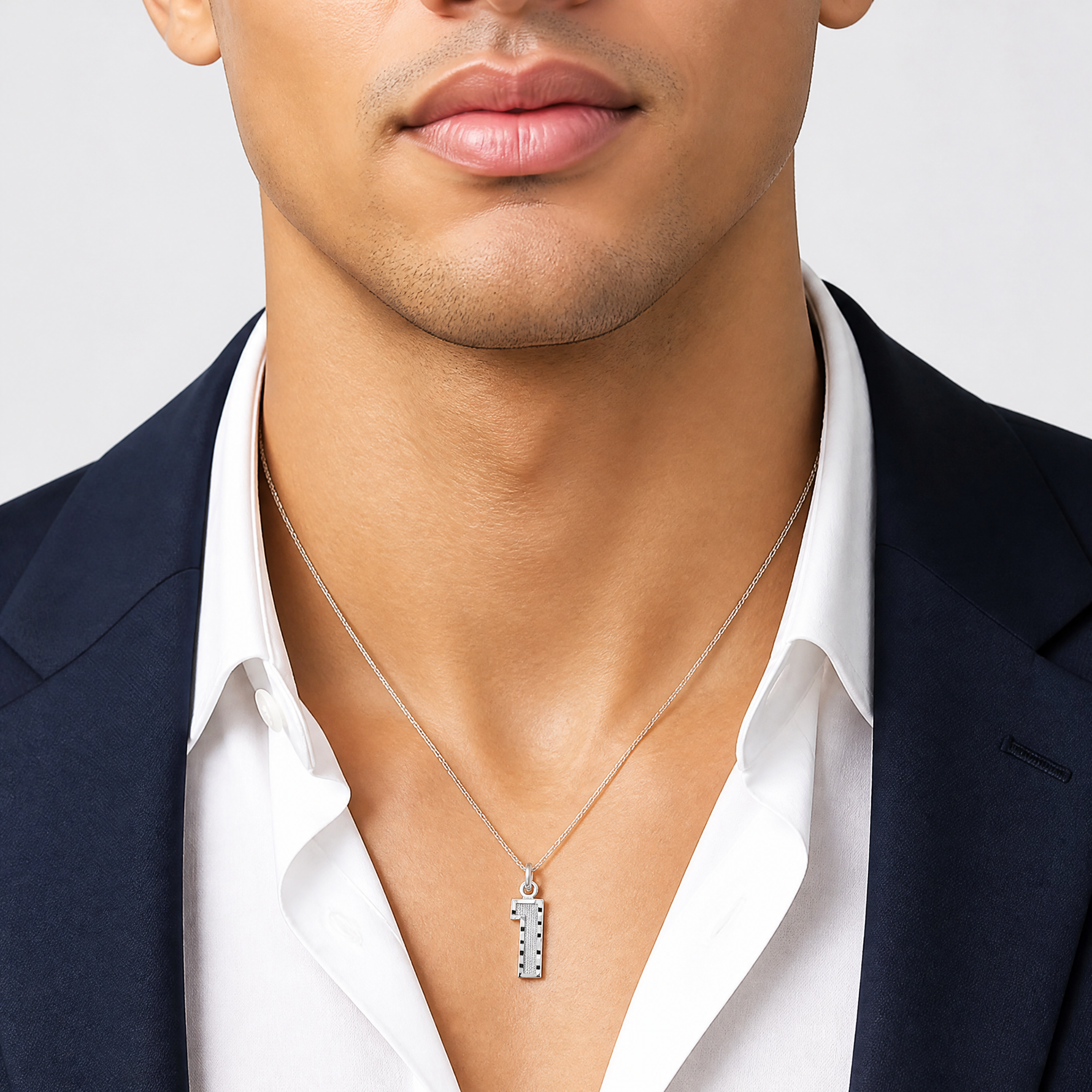 Sterling Silver Rhodium-plated Diamond-cut 