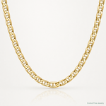 10k 4mm Semi-Solid Anchor Chain - Lifestyle View
