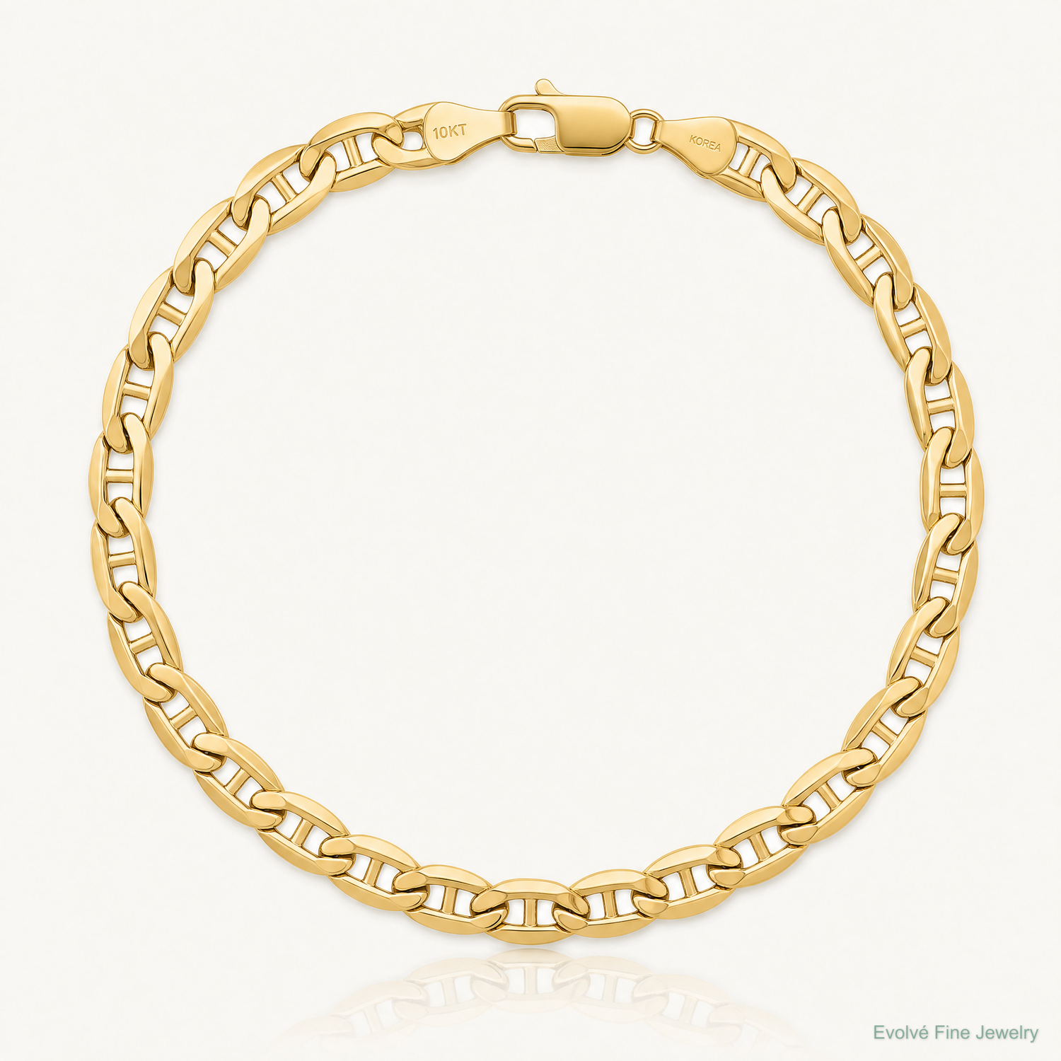 10K 5.5mm Semi-Solid Anchor Chain - Lifestyle View