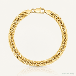 10k 5.4mm Semi-Solid Rope Chain - Lifestyle View