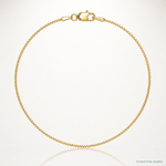 10k .90mm Box Chain - Lifestyle View