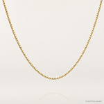 10k .95mm Box Chain - Lifestyle View