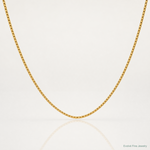 10k 1.05mm Box Chain - Lifestyle View