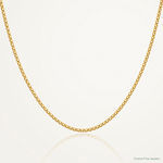 10k 1.3mm Box Chain - Lifestyle View