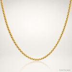 10k 1.5mm Box Chain - Lifestyle View