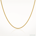 10k 1.9mm Box Chain - Lifestyle View
