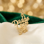 10k DADDYS LITTLE GIRL Charm - Lifestyle View