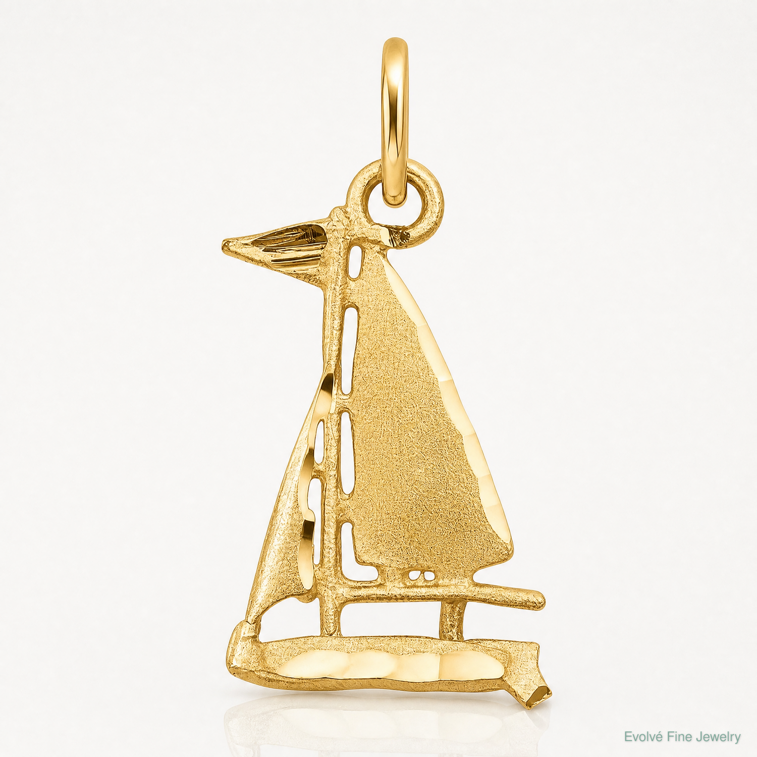 10k Sailboat Charm - Lifestyle View