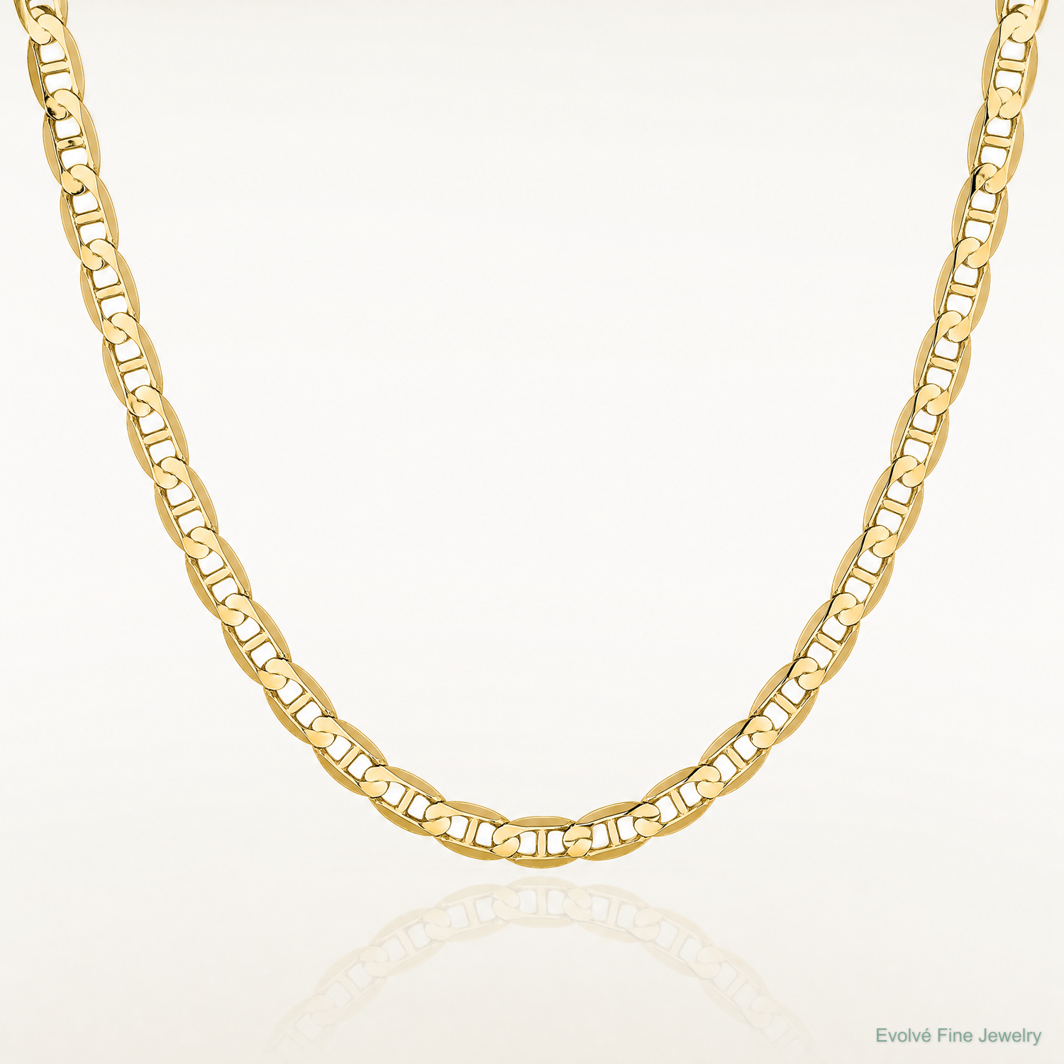 10k 3mm Concave Anchor Chain - Lifestyle View